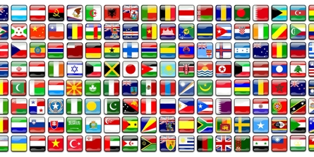 Alverdens flag i farver